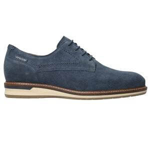 Mephisto Mens Falco Perf Shoes US 12.5 EU 46.5 Navy Suede GUC